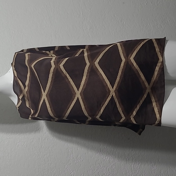 Ralph Lauren Tops Laren By Ralph Lauren Diamond Cut Print Bell ralph-lauren-tops-laren-by-ralph-lauren-diamond-cut-print-bell